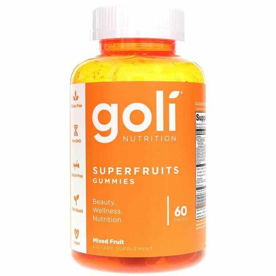 Superfruits Gummies, 60 Gummies, GNI