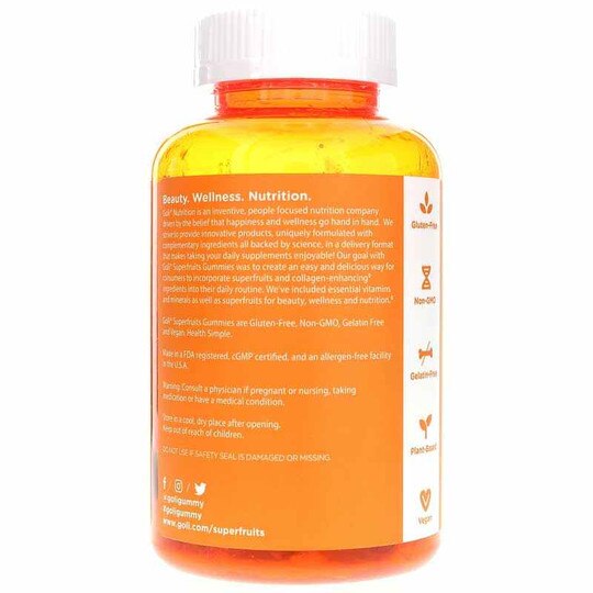 Superfruits Gummies, 60 Gummies, GNI