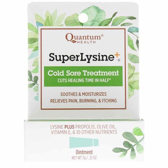 SuperLysine+ Cold Sore Treatment, .25 Oz, QHT
