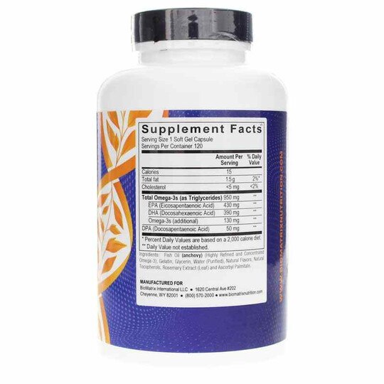 Support Omega, 120 Capsules, BIX