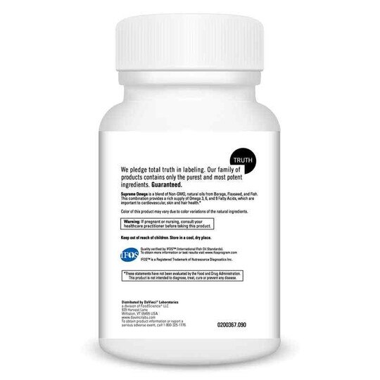 Supreme Omega, 90 Softgels, DL
