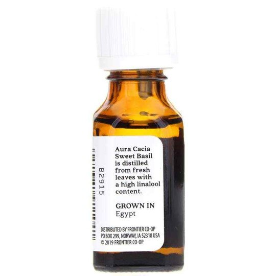 Sweet Basil Essential Oil, .5 Oz, AUC