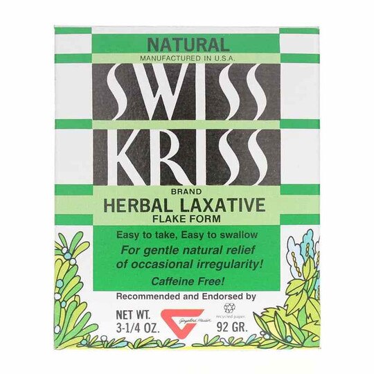 Swiss Kriss Herbal Laxative Flakes, 3.25 Oz, MDP