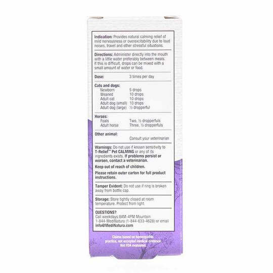T-Relief Pet Calming Oral Drops, 1.69 Oz, MDN