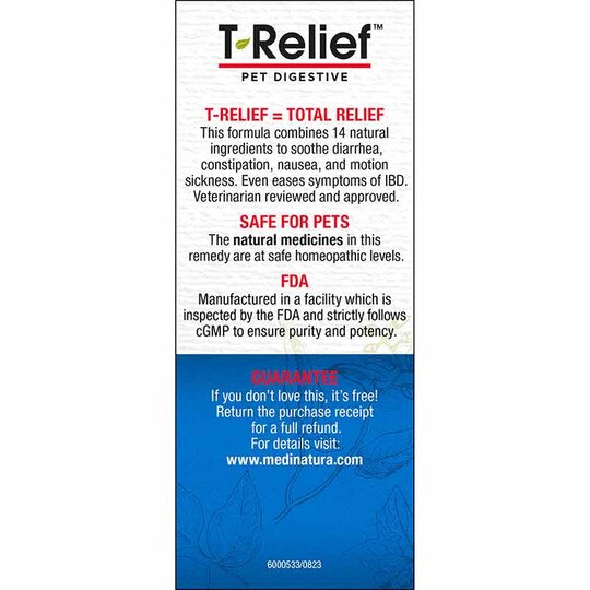 T-Relief Pet Digestive, 90 Tablets, MDN