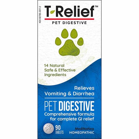 T-Relief Pet Digestive, 90 Tablets, MDN