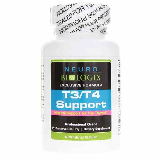 T3/T4 Support, 60 Veg Capsules, NBX