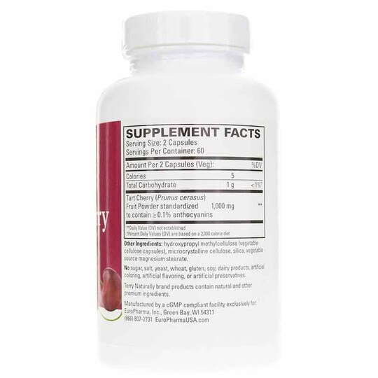 Tart Cherry, 120 Capsules, TNT
