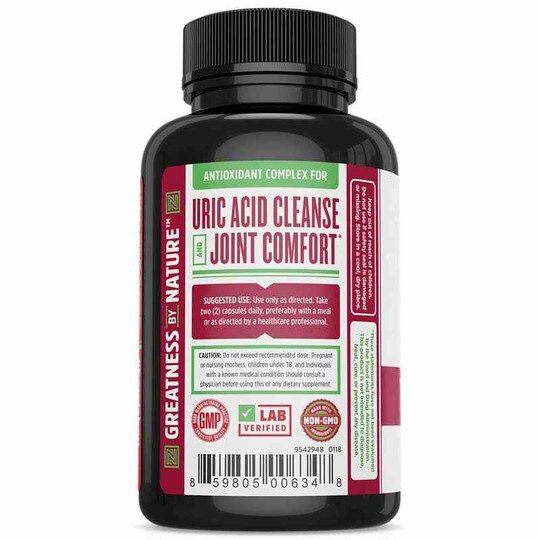 Tart Cherry Extract + Celery Seed Capsules, 60 Veg Caps, ZHO