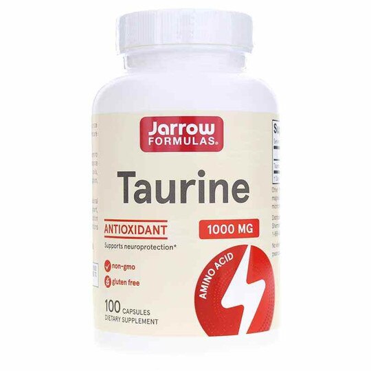 Taurine 1000 Mg, 100 Capsules, JRF