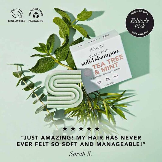 Tea Tree & Mint Clarifying Shampoo Bar, 3.2 Oz, KT