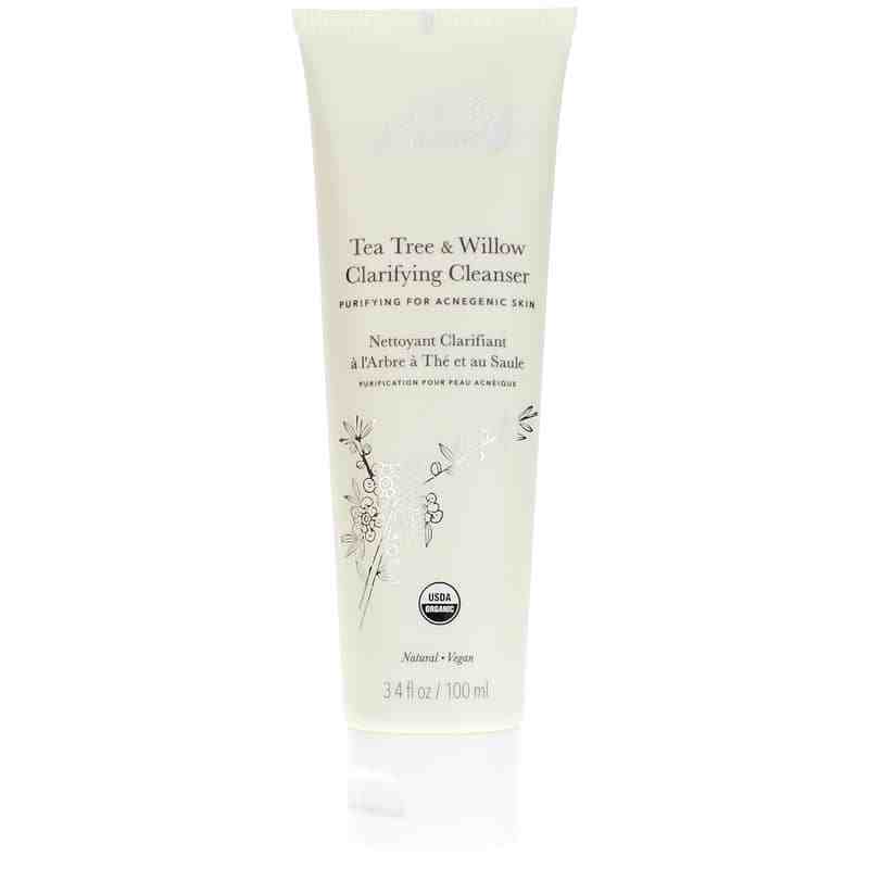 100 pure tea tree discount & willow clarifying cleanser