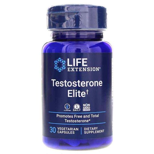 Testosterone Elite, 30 Veg Capsules, LFE