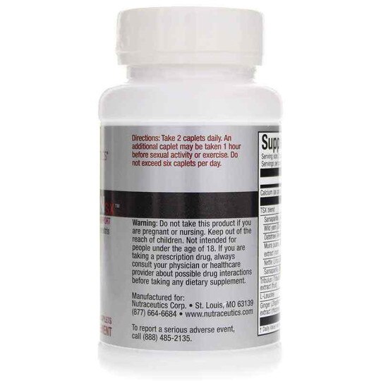 TestronSX Maximum Male Support, 60 Caplets, NCTS