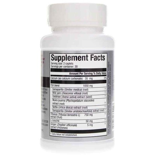 TestronSX Maximum Male Support, 60 Caplets, NCTS