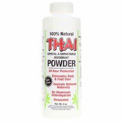 Thai Crystal & Cornstarch Deodorant Powder 1