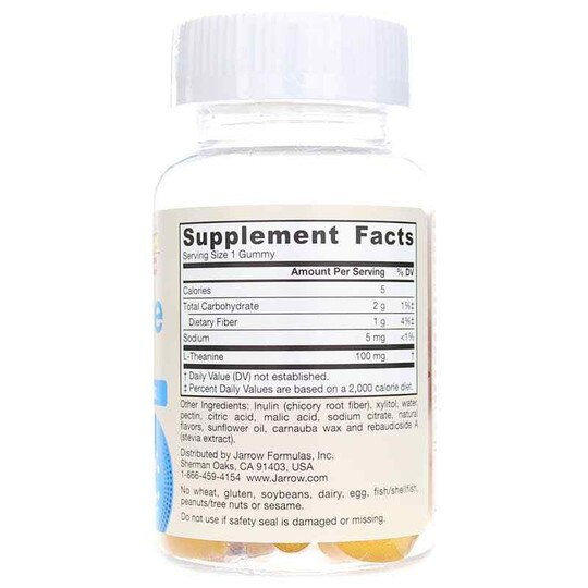 Theanine Gummies 100 Mg Apple, 60 Gummies, JRF