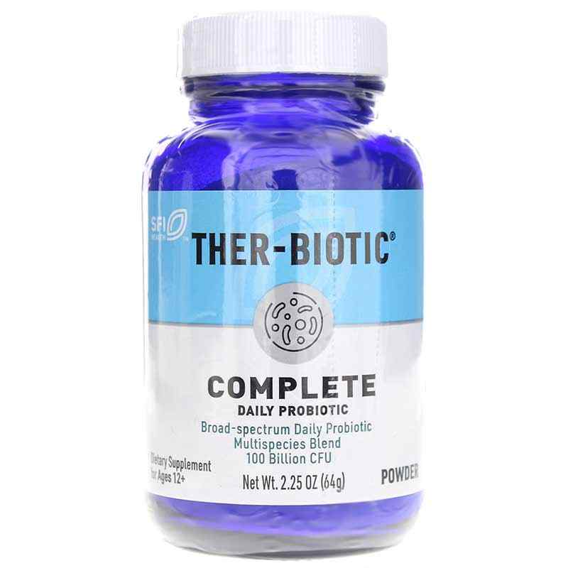 TherBiotic Complete Powder Probiotic 100 Billion CFU, Klaire Labs