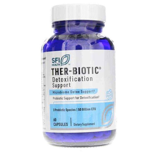 Ther-Biotic Detoxification Support 50 Billion CFU, 60 Ve, KL