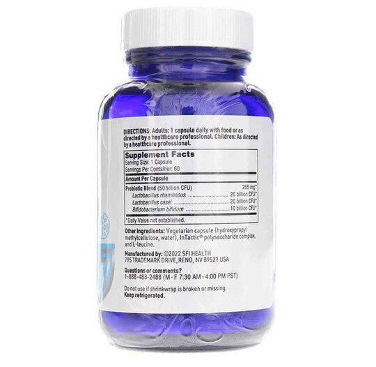 Ther-Biotic Detoxification Support 50 Billion CFU, 60 Ve, KL