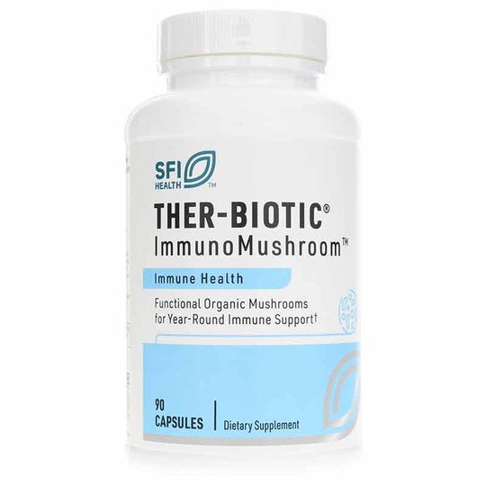 Ther-Biotic® ImmunoMushroom® Capsules, 90 Veg Capsules, KL