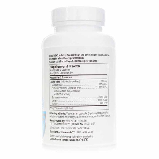 Ther-Biotic Sibb-Zymes, 180 Veg Capsules, KL