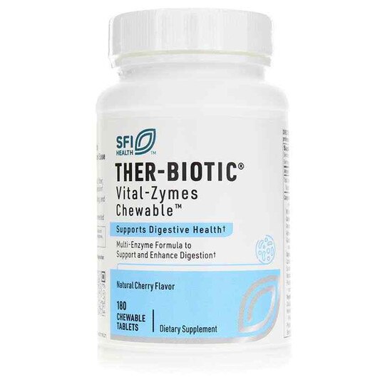 Ther-Biotic Vital-Zymes Chewable, 180 Chewables, KL