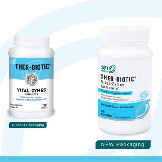 Ther-Biotic Vital-Zymes Complete, 120 Capsules, KL