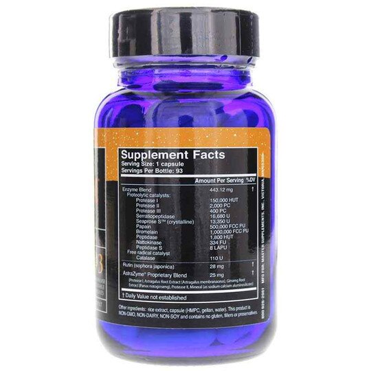 Theraxym Systemic Enzyme, 93 Veg Capsules, USE