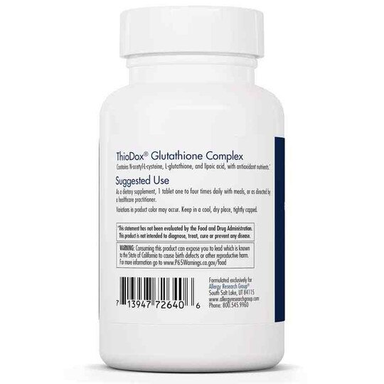 ThioDox Glutathione Complex, 90 Tablets, ARG