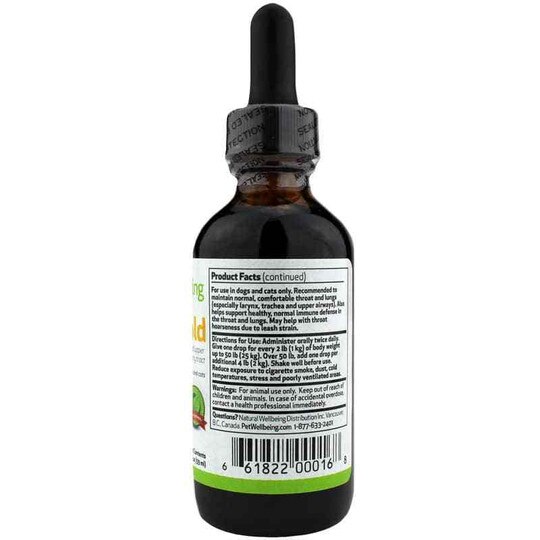 Throat Gold for Dogs & Cats, Pet Wellbeing