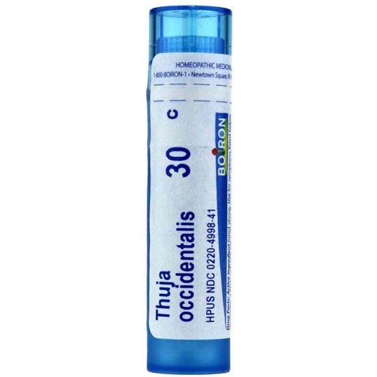 Thuja Occidentalis 30C, 80 Pellets, BOR