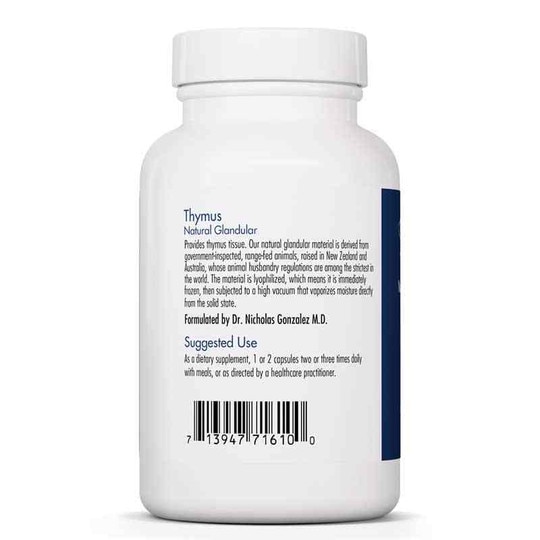 Thymus Natural Glandular, 75 Veg Capsules, ARG
