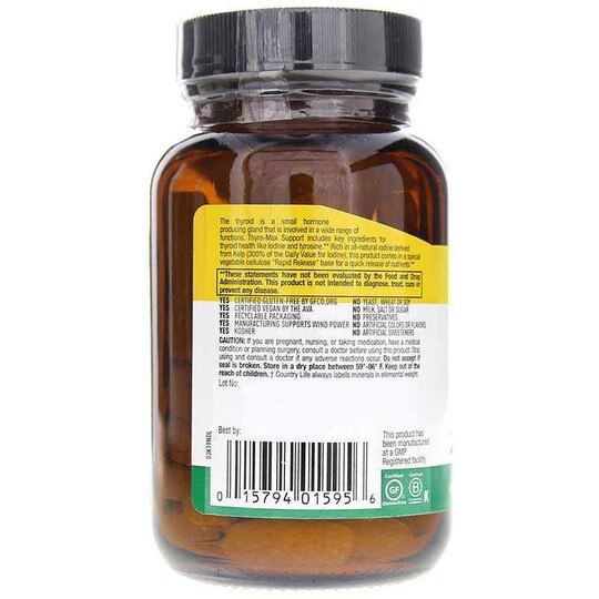 Thyro-Max Support, 60 Tablets, CTL