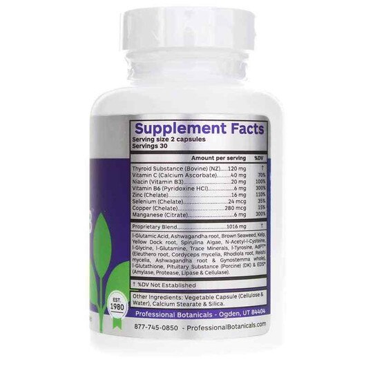 Thyroid 3, 60 Veg Capsules, PRB