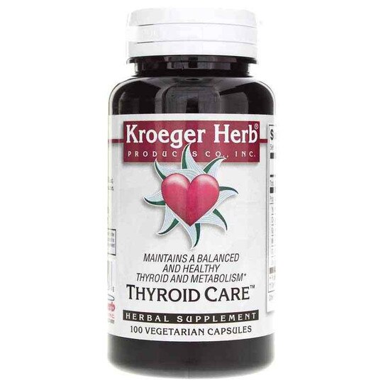 Thyroid Care, 100 Veg Capsules, KRH