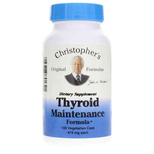 Thyroid Maintenance Formula, 100 Veg Capsules, DRC