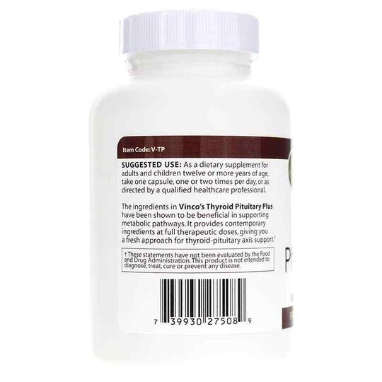 Thyroid Pituitary Plus, 60 Capsules, VNC
