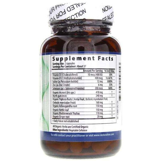 Thyroid Px, 75 Veg Capsules, RTF