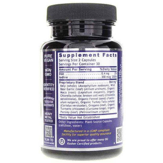 Thyroid Support, 60 Veg Capsules, QNL