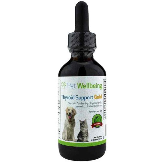 Thyroid Support Gold for Dogs & Cats, Pet Wellbeing
