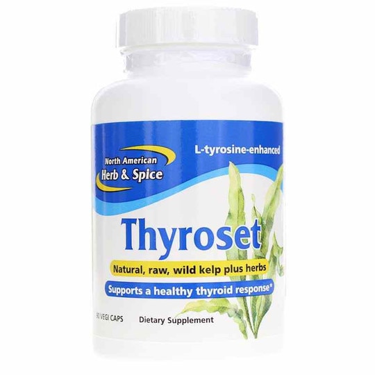 ThyroSet, 90 Veg Capsules, NAHS