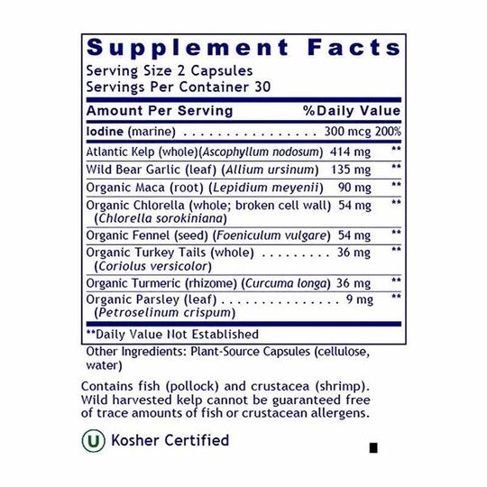 ThyroVen Detoxification and Thyroid Support, 60 Veg Cap, PRL