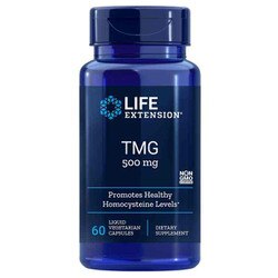 TMG, 500 mg, 60 liquid vegetarian capsules
