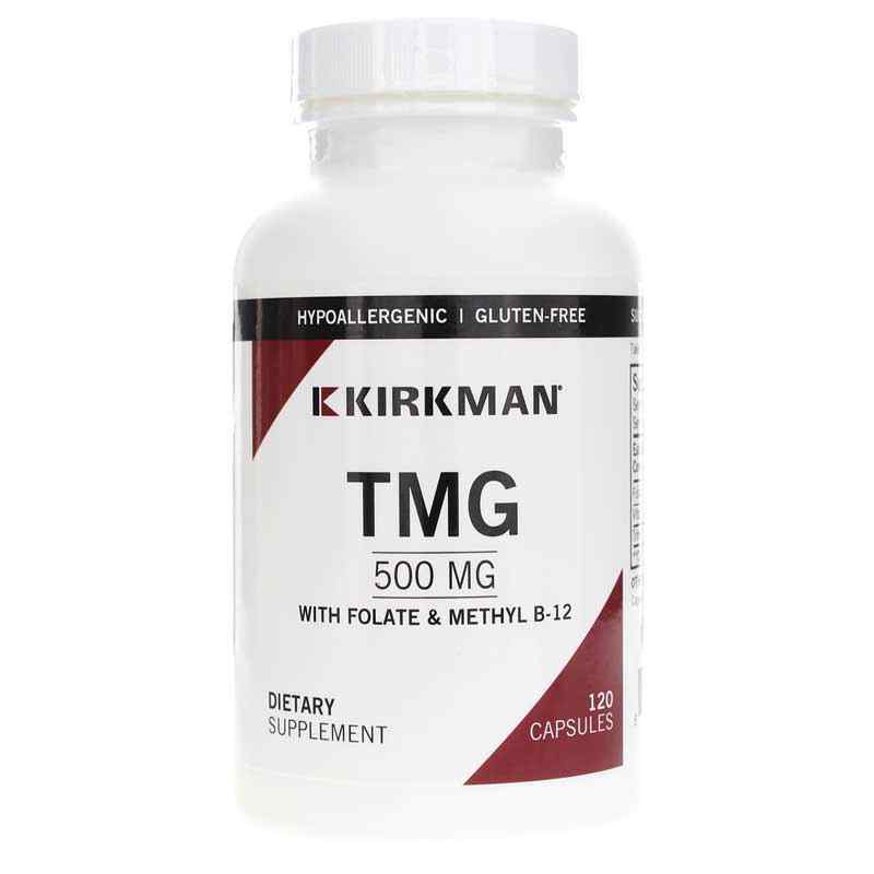 Kirkman TMG 500 Mg with Folinic Acid & Methyl B-12 120 Capsules