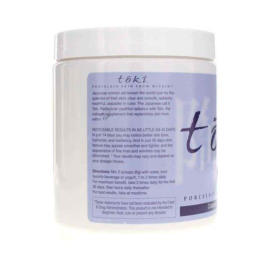 Toki Collagen Powder, 180 Grams, LNM