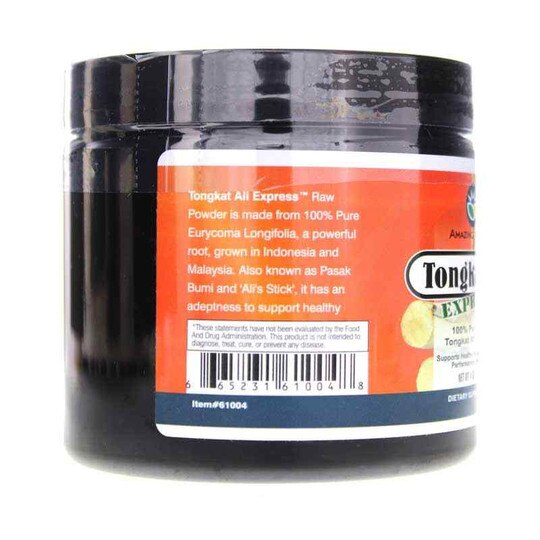 Tongkat Ali Express Raw Powder, 4 Oz, AZH