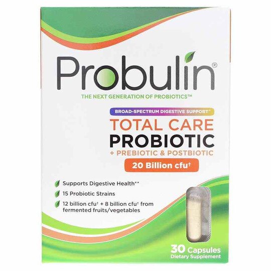 Total Care Probiotic, 30 Capsules, PBLN