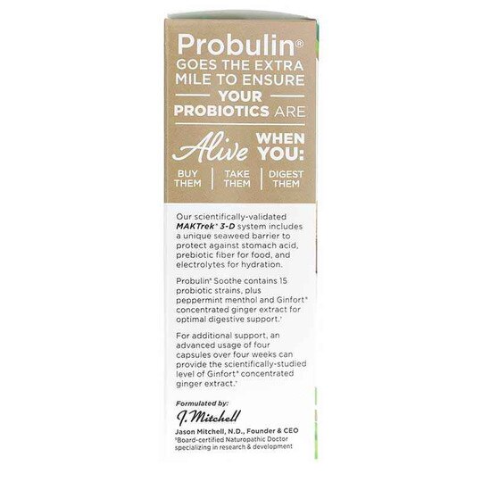 Total Care Soothe Probiotic, 30 Capsules, PBLN