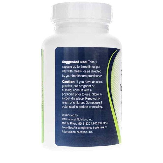Total-Gest Digestive Enzyme Formula, 90 Veg Capsules, LGS